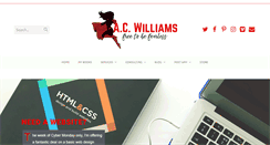 Desktop Screenshot of amycwilliams.com